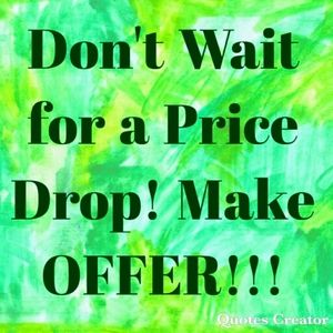 Don't ✋️ wait make an offer!